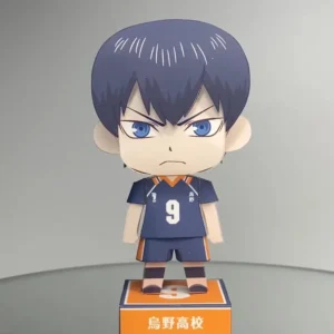 Tobio Kageyama - Haikyu 3D Papercraft Template (PDF Download)