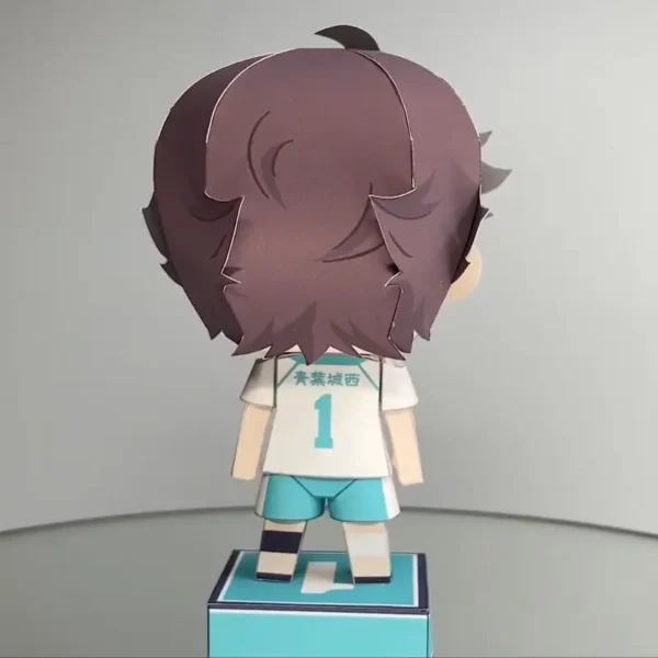Toru Oikawa Toru Oikawa - Haikyu 3D Papercraft Template (PDF Download)