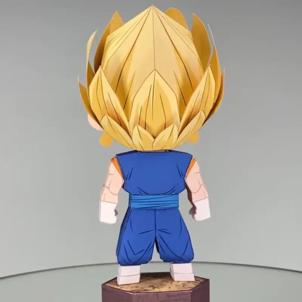 Vegito - Dragon Ball 3D Papercraft Template (PDF Download)