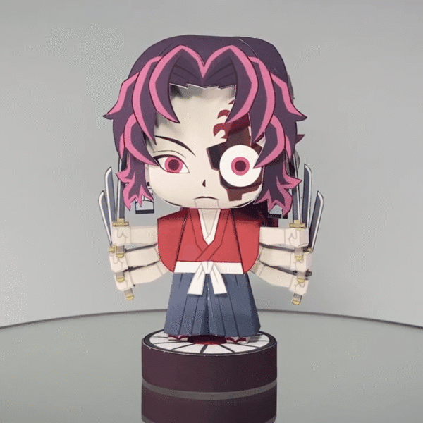 Yoriichi Type Zero Yorichii Swords – Demon Slayer Papercraft Template (PDF Download)