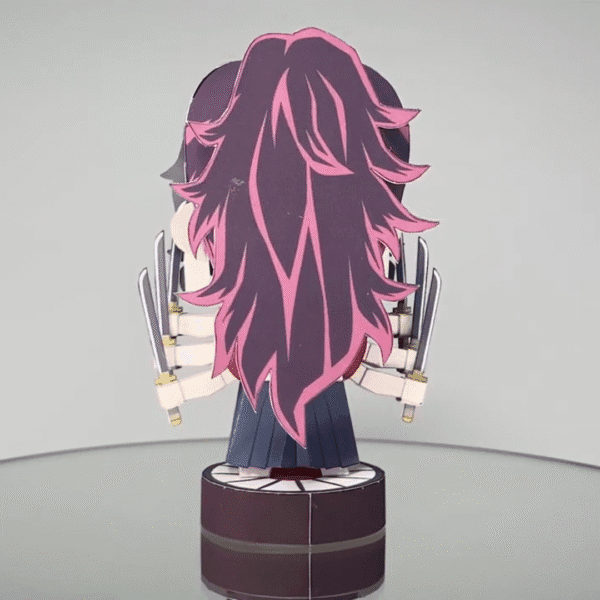 Yoriichi Type Zero Yorichii Swords – Demon Slayer Papercraft Template (PDF Download)