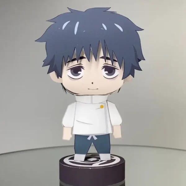 Yuta Okkotsu Yuta Okkotsu - JJK 3D Papercraft Template (PDF Download)