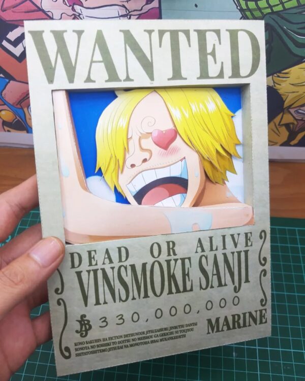 2026/03/1000054292-2.jpg Straw Hat Crew - Wanted 3D Papercraft Template (PDF Download)