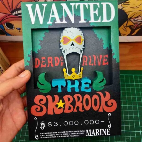 Brook - Wanted 3D Papercraft Template (PDF Download)