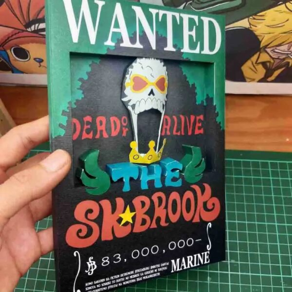 Brook - Wanted 3D Papercraft Template (PDF Download)