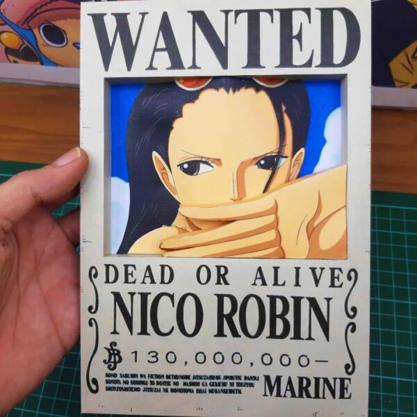 2026/03/1000054302.jpg Straw Hat Crew - Wanted 3D Papercraft Template (PDF Download)