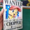 Chopper - Wanted 3D Papercraft Template (PDF Download)
