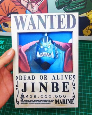 2026/03/1000054310.jpg Jinbe - Wanted 3D Papercraft Template (PDF Download)