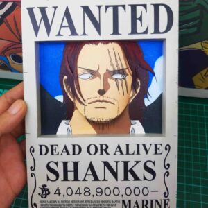 2026/03/1000054313.jpg Shanks - Wanted 3D Papercraft Template (PDF Download)