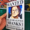 Shanks - Wanted 3D Papercraft Template (PDF Download)