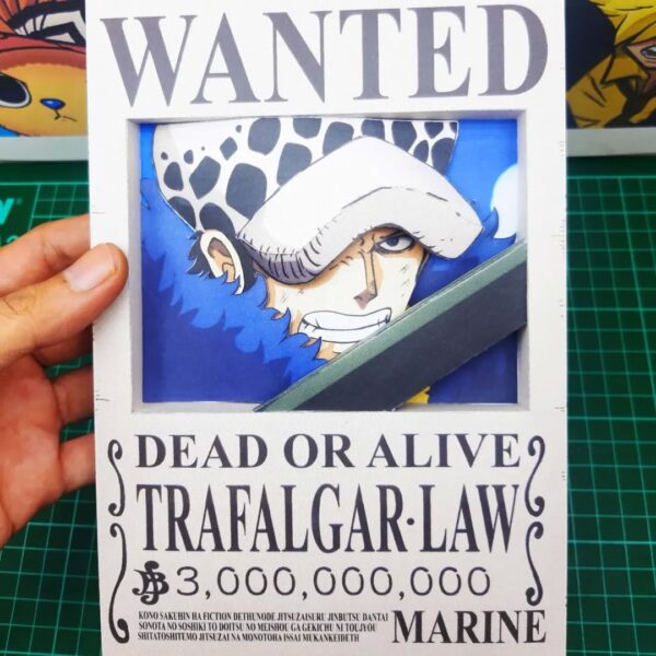 Worst Generation- Wanted 3D Papercraft Template (PDF Download)