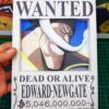 Edward Newgate - Wanted 3D Papercraft Template (PDF Download)