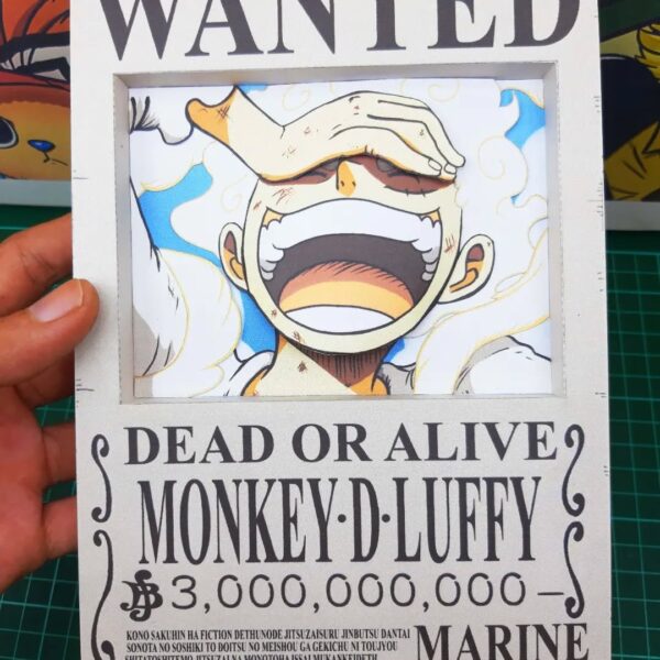 Worst Generation- Wanted 3D Papercraft Template (PDF Download)