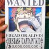 Captain Kid - Wanted 3D Papercraft Template (PDF Download)