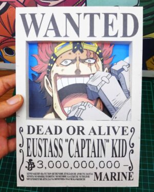 2026/03/1000054330.jpg Captain Kid - Wanted 3D Papercraft Template (PDF Download)
