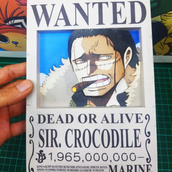 2026/03/1000054335.jpg SIR. CROCODILE - Wanted 3D Papercraft Template (PDF Download)