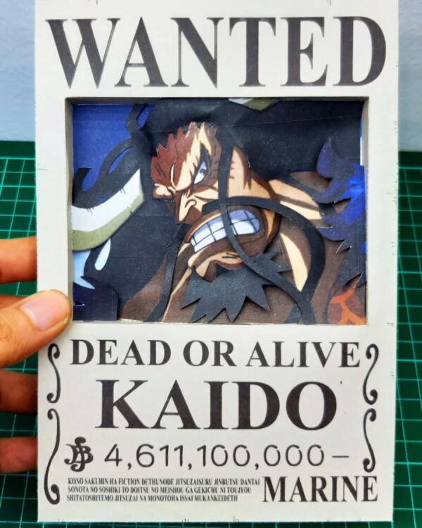 2026/03/1000054345.jpg Kaido - Wanted 3D Papercraft Template (PDF Download)