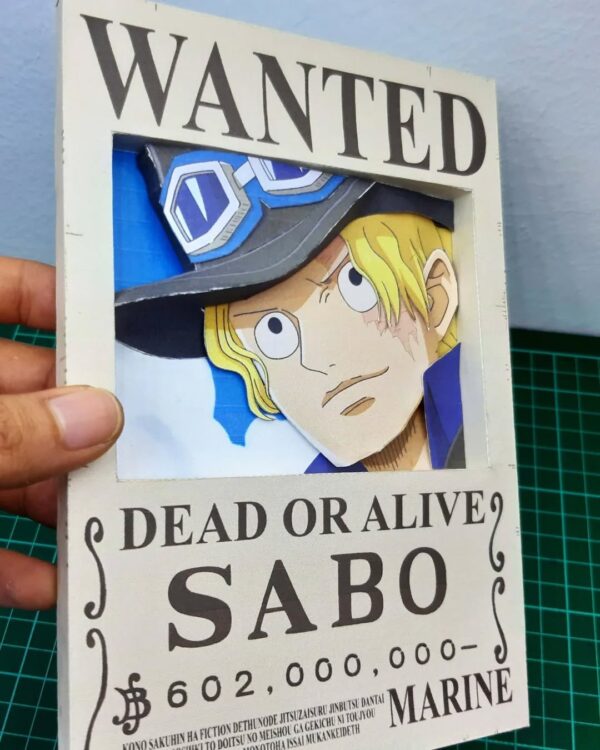 2026/03/1000054348.jpg Sabo - Wanted 3D Papercraft Template (PDF Download)