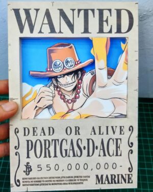 2026/03/1000054358.jpg Portgas D. Ace - Wanted 3D Papercraft Template (PDF Download)