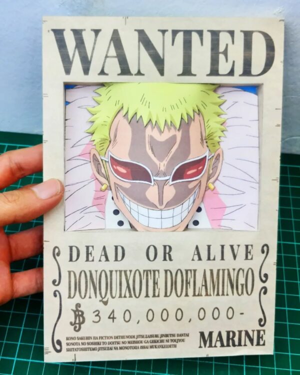 2026/03/1000054363-1.jpg Donquixote Doflamingo - Wanted 3D Papercraft Template (PDF Download)