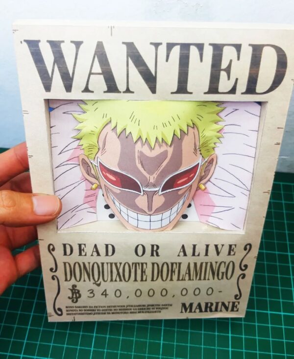 2026/03/1000054364-1.jpg Donquixote Doflamingo - Wanted 3D Papercraft Template (PDF Download)